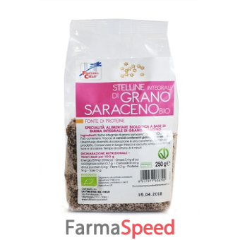 stelline integrali di grano saraceno 250 g
