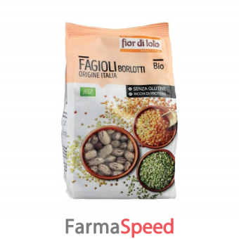 fagioli borlotti italia senza glutine bio 400 g