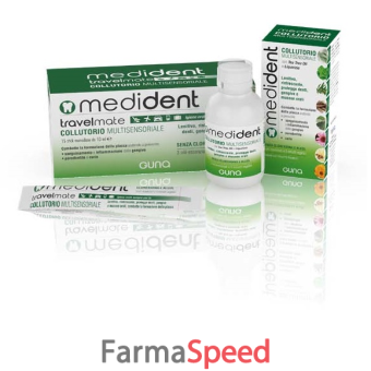 medident travelmate collutorio multisensoriale 15 stick da 10 ml
