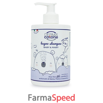 dermacotone bagno shampoo 2 in 1 corpo e capelli baby & mamy 500 ml