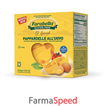 farabella pappardelle all'uovo 250 g