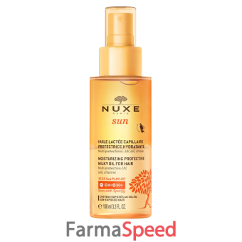 nuxe sun huile lactee capillaire 100 ml