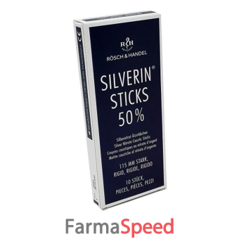 silverin sticks 50% matita caustica al nitrato d'argento rigido 115mm