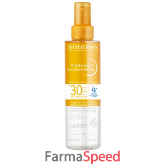 photoderm eau solaire bronz spf30