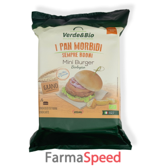 verde&bio mini burger vegano 240 g