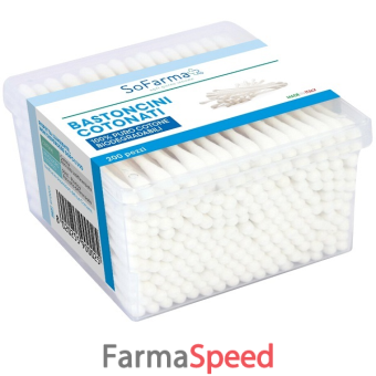 cotton fioc 200 pezzi sofarmapiu'