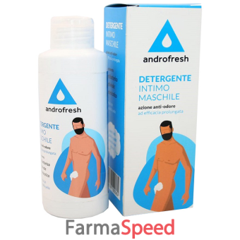 andro fresh detergente intimo lenitivo antibatterico maschile 250 ml