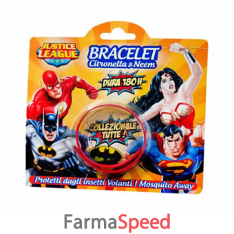 bracciale supereroi citronella e olio di neem