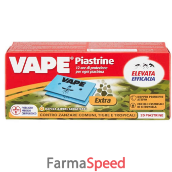 vape ricarica piastrine extra 20 pezzi