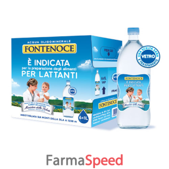 acqua fontenoce 1 l naturale vap 6 pezzi