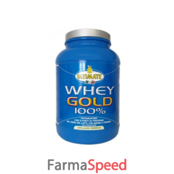 ultimate whey gold 100% vaniglia 450 g