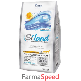 siland diet adult medium large pesce azzurro e agrumi crocchette12 kg