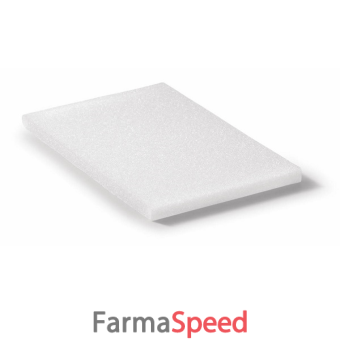 medicazione assorbente in poliuretano espanso ligasano struttura a nido d'ape non sterile 15x15cm altezza 1cm 10 pezzi