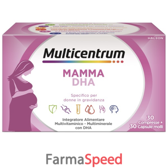 multicentrum mamma dha 30 compresse + 30 capsule
