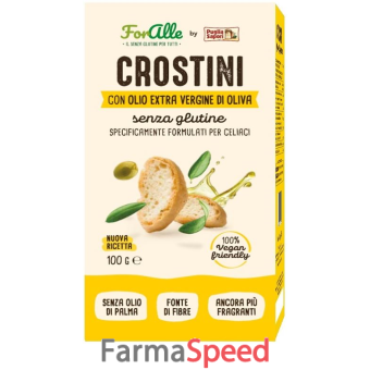 foralle crostini con olio extravergine d'oliva 100 g