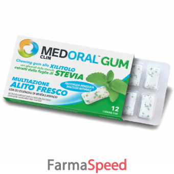 medoral clin gum stevia 17 g