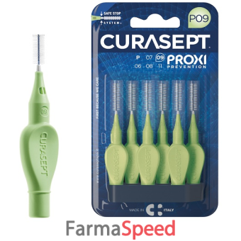 curasept proxi p08 verde chiaro/light 6 pezzi