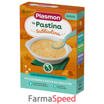 plasmon pasta sabbiolina 300 g