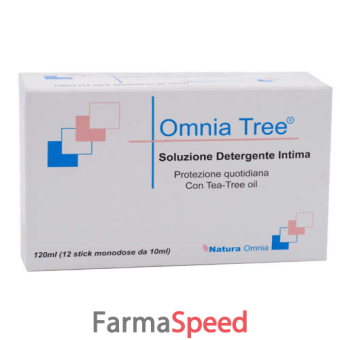 omnia tree sapone per detersione intima 12 stick 10 ml