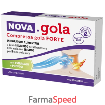 nova gola forte 20 compresse