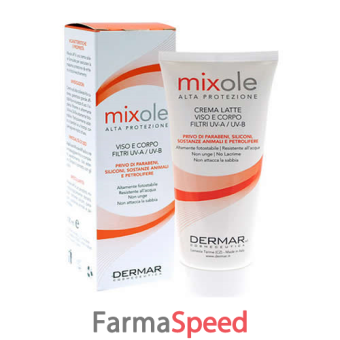 mixole crema solare alta protezione 100 ml 