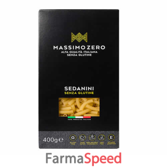 massimo zero sedanini senza glutine 400 g