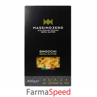 massimo zero gnocchi senza glutine 400 g