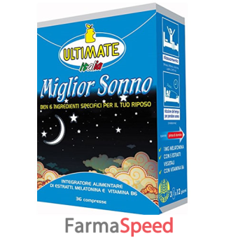 ultimate miglior sonno 36 compresse