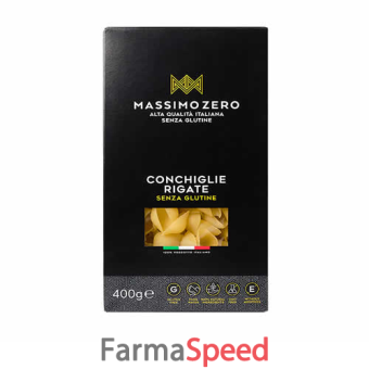 massimo zero conchiglie rigate senza glutine 400 g