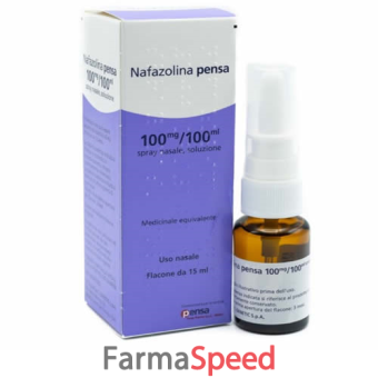 nafazolina pe - 100 mg/ml spray nasale soluzione, 1 flacone da 15 ml in vetro