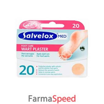cerotto salvelox wart per verruche 23 mm 20 pezzi