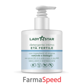 ladystar detergente intimo donna fertile 300 ml