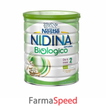 nidina biologico 2 800 g