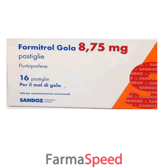 formitrol gola - 8,75 mg pastiglie, 16 pastiglie in blister pvc/pvdc/al