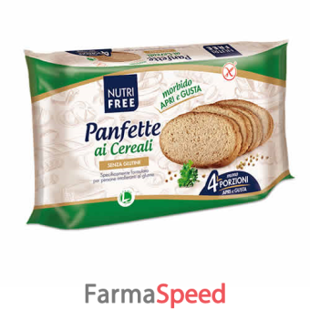 nutrifree panfette rustico multicereale 320 g