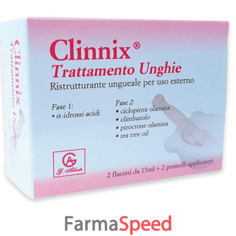 clinnix trattamento unghie 2 x 15 ml