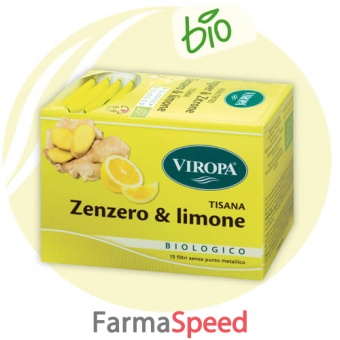 viropa zenzero e limone bio 15 bustiine