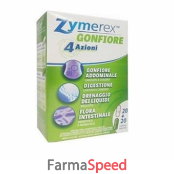 zymerex gonfiore 40 capsule