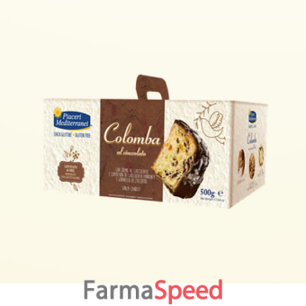 piaceri mediterranei colomba cioccolato 500 g