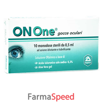 onone 10 monodose sterili da 0,5 ml in 2 strip