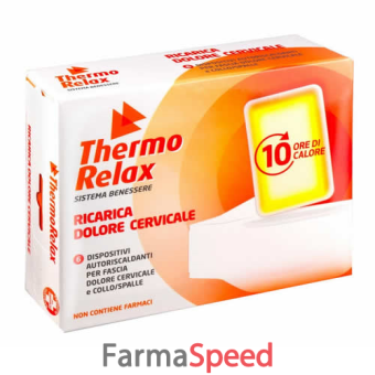 thermorelax ricarica per fascia cervicale 6 pezzi