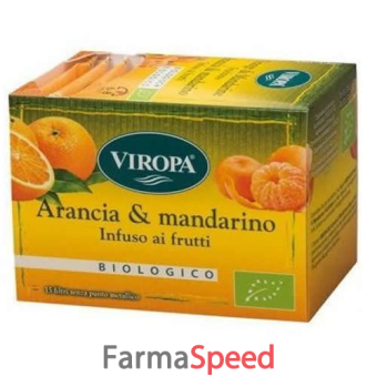 viropa arancia & mandarino bio 15 bustine