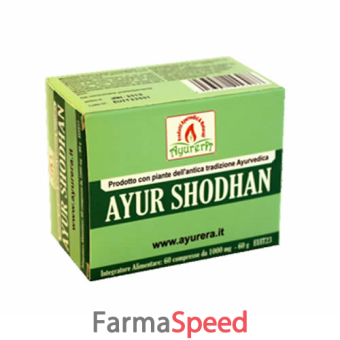 ayur shodant 60 compresse 1 g