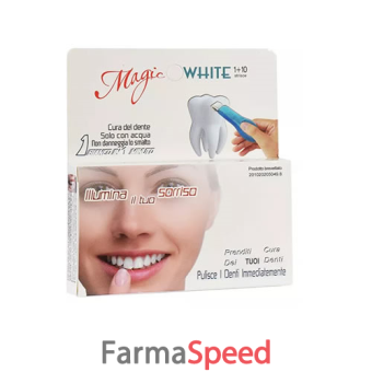 magic white cleaning kit smacchiante denti