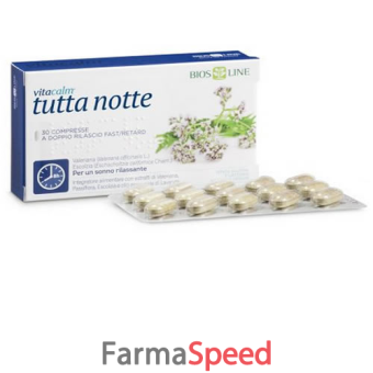 vitacalm tutta notte fast/retard 30 compresse