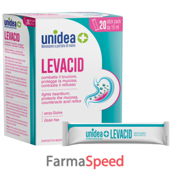 unidea levacid 20 stick da 15 ml