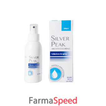 silver peak soluzione spray argento colloidale 100 ml