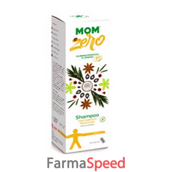 mom zero shampoo trattamento pediculosi