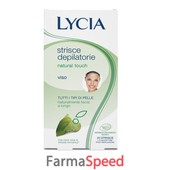 lycia strisce viso natural touch 20 pezzi