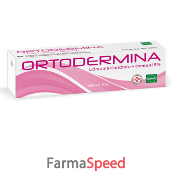 ortodermina - 5% crema tubo da 10g